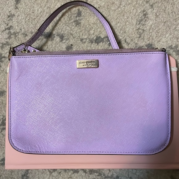 Lavender Kate Spade Wristlet ♠️ - Picture 1 of 3